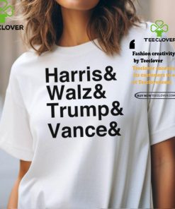 Harris Walz Trump Vance Limited Shirt
