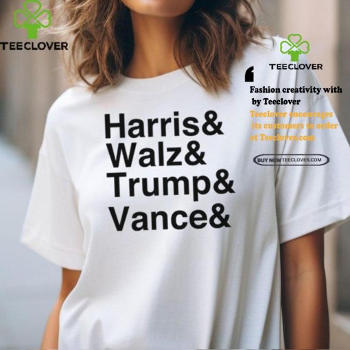 Harris Walz Trump Vance Limited Shirt