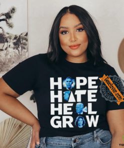 Harris and US Political Hope Hate Heal Grow shirt