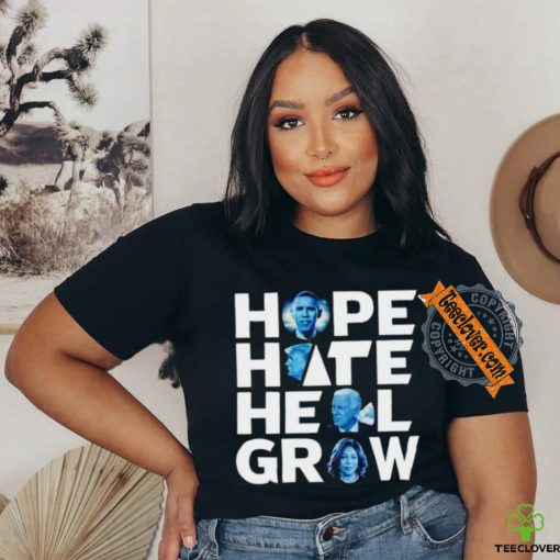 Harris and US Political Hope Hate Heal Grow hoodie, sweater, longsleeve, shirt v-neck, t-shirt