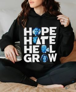 Harris and US Political Hope Hate Heal Grow hoodie, sweater, longsleeve, shirt v-neck, t-shirt