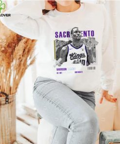 Harrison Barnes Sacramento Kings basketball player information paper hoodie, sweater, longsleeve, shirt v-neck, t-shirt