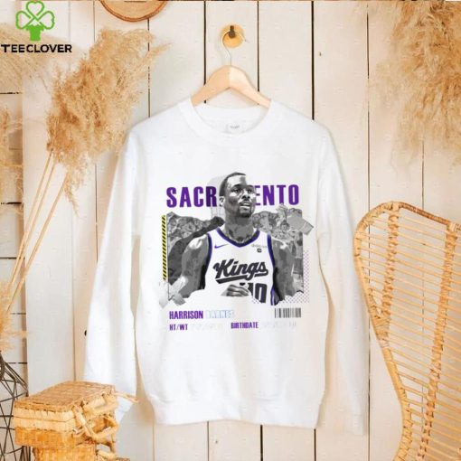 Harrison Barnes Sacramento Kings basketball player information paper hoodie, sweater, longsleeve, shirt v-neck, t-shirt