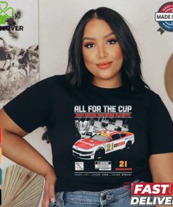 Harrison Burton Checkered Flag Sports 2024 NASCAR Cup Series Playoffs Motorcraft T Shirt