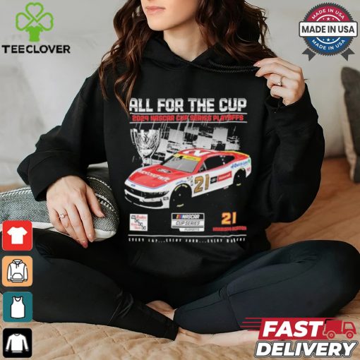 Harrison Burton Checkered Flag Sports 2024 NASCAR Cup Series Playoffs Motorcraft T Shirt