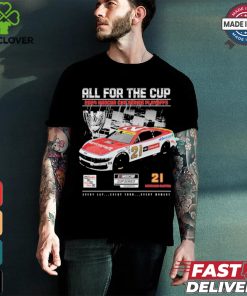 Harrison Burton Checkered Flag Sports 2024 NASCAR Cup Series Playoffs Motorcraft T Shirt
