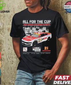 Harrison Burton Checkered Flag Sports 2024 NASCAR Cup Series Playoffs Motorcraft T Shirt