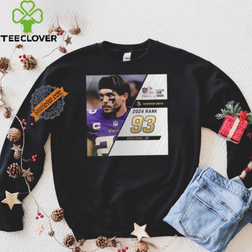 Harrison Smith Rank 93 The NFL Top 100 Players Of 2024 T Shirt