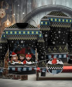 Harry Friends Potter Christmas Ugly Sweater Mens