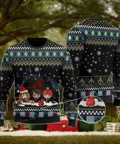 Harry Friends Potter Christmas Ugly Sweater Mens