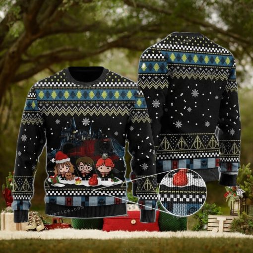 Harry Friends Potter Christmas Ugly Sweater Mens