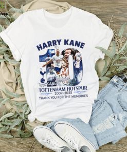 Harry Kane Tottenham Hotspur 2009 – 2023 Thank You For The Memories T Shirt 3 Harry Kane Tottenham Hotspur 2009 – 2023 Thank You For The Memories T Shirt