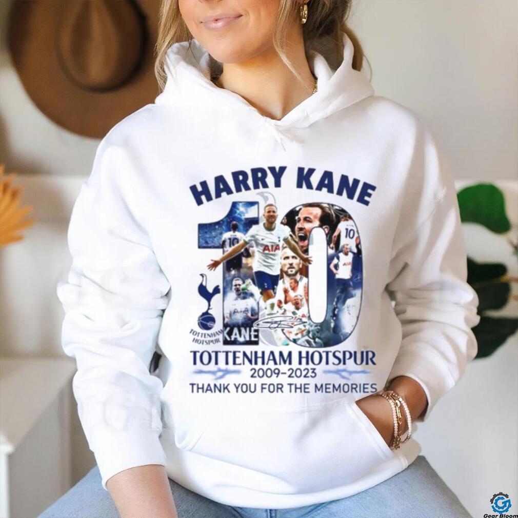 Harry Kane Tottenham Hotspur 2009 – 2023 Thank You For The Memories T Shirt Harry Kane Tottenham Hotspur 2009 – 2023 Thank You For The Memories T Shirt
