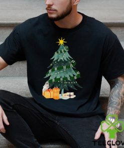 Harry P Hp Slyther Blue House Magical Christmas Tree Shirt