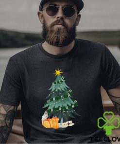 Harry P Hp Slyther Blue House Magical Christmas Tree Shirt