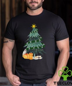 Harry P Hp Slyther Blue House Magical Christmas Tree Shirt