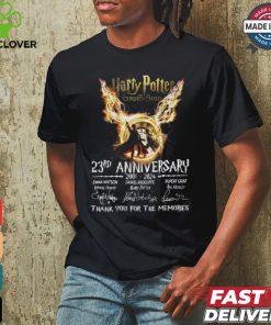 Harry Potter And The Cursed Child 23rd Anniversary 2001 – 2024 Thank You For The Memories T Shirt
