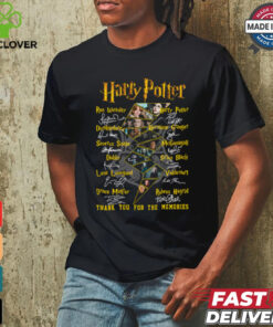 Harry Potter Characters Thank You For The Memories T Shirt