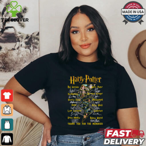 Harry Potter Characters Thank You For The Memories T Shirt