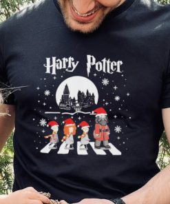 Harry Potter Chibi Abbey Road Christmas Shirt