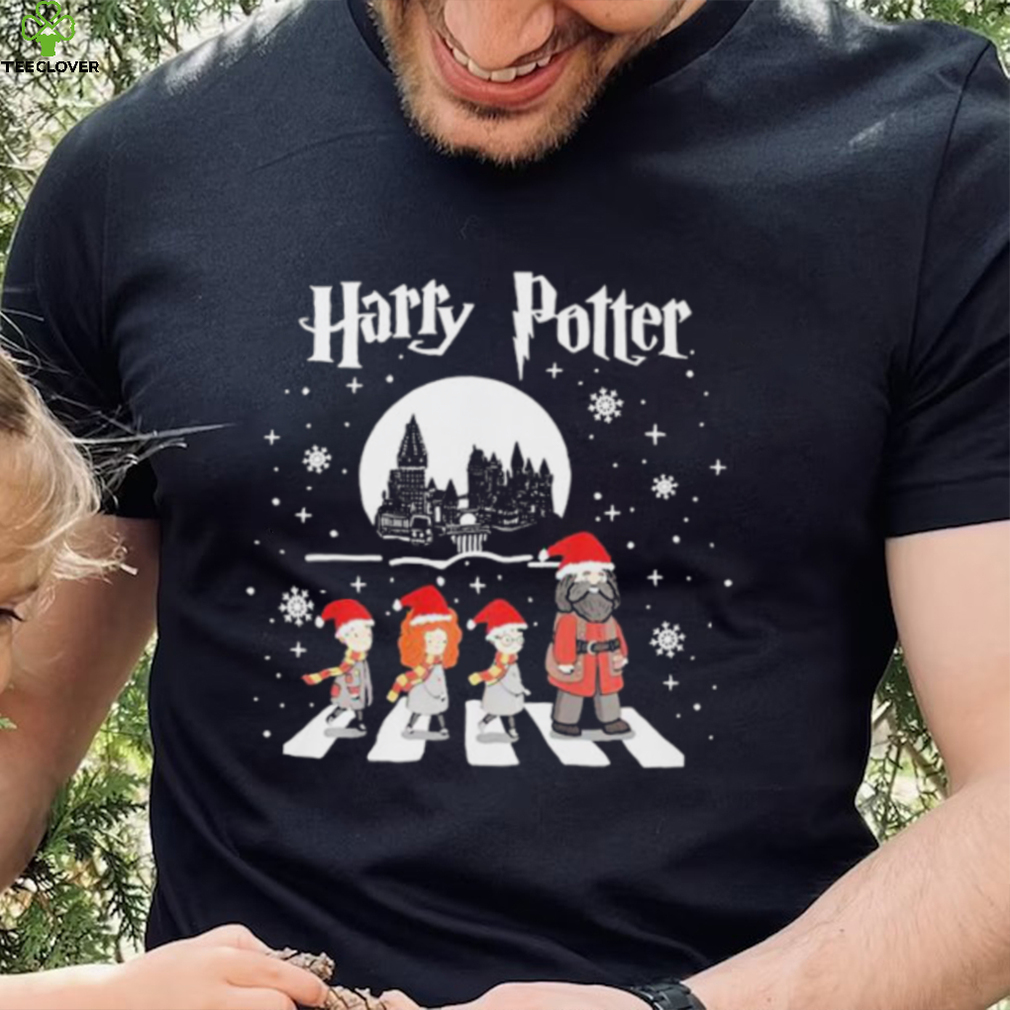 Harry Potter Chibi Abbey Road Christmas Shirt Harry Potter Chibi Abbey Road Christmas Shirt
