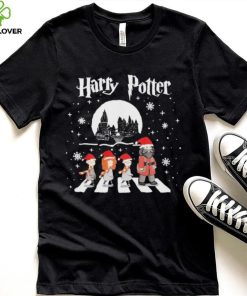 Harry Potter Chibi Abbey Road Christmas Shirt