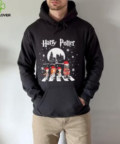 Harry Potter Chibi Abbey Road Christmas Shirt
