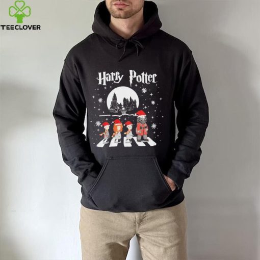 Harry Potter Chibi Abbey Road Christmas Shirt