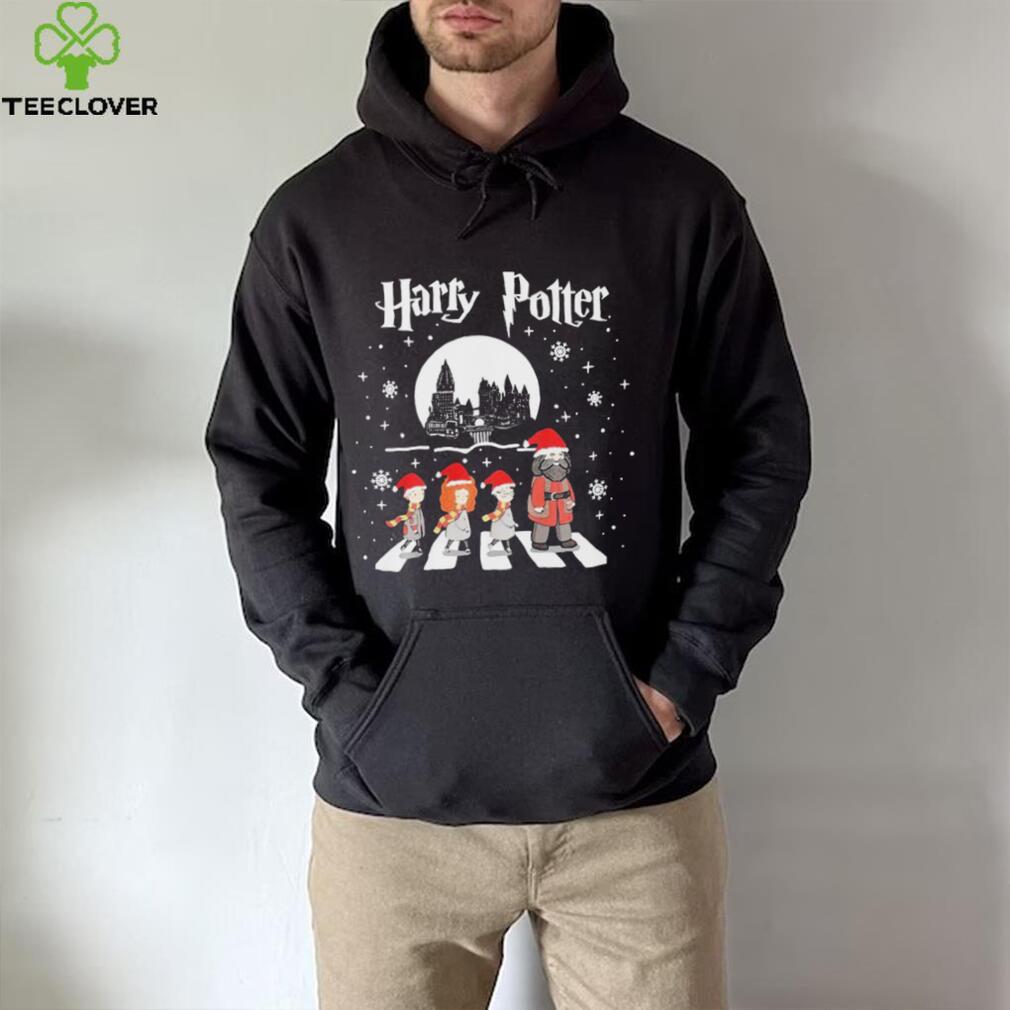 Harry Potter Chibi Abbey Road Christmas Shirt Harry Potter Chibi Abbey Road Christmas Shirt