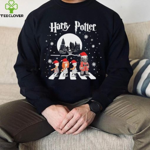 Harry Potter Chibi Abbey Road Christmas Shirt