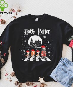 Harry Potter Chibi Abbey Road Christmas Shirt