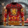 Cat Light Lovely Cat Red Ugly Christmas 3D Sweater