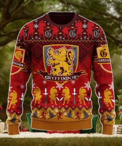 Harry Potter Gryffindor Christmas Ugly Christmas Sweater Xmas Men And Women Christmas Gift