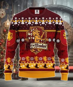 Harry Potter Gryffindor Xmas Ugly Christmas Sweater Amazing Gift Men And Women Christmas Gift