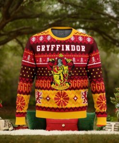 Harry Potter Gryffindors House Ugly Christmas Sweaters