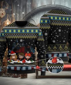 Harry Potter Harry Potter Chibi 3D Ugly Christmas Sweater Presents Christmas For Men And Women