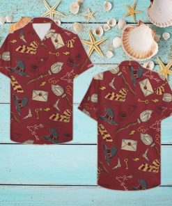 Harry Potter Hogwarts Hawaiian Shirt Unique Gift