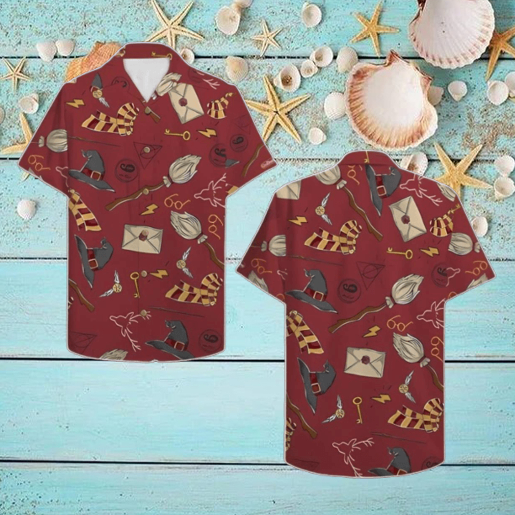 Harry Potter Hogwarts Hawaiian Shirt Unique Gift Harry Potter Hogwarts Hawaiian Shirt Unique Gift