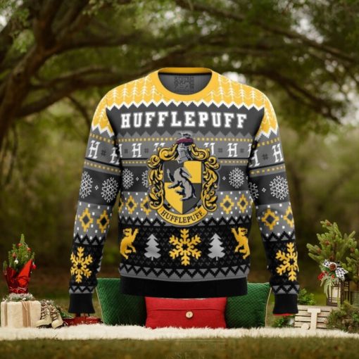 Harry Potter Hufflepuff House Ugly Christmas Sweaters