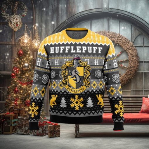 Harry Potter Hufflepuff House Ugly Christmas Sweaters
