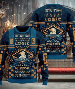 Harry Potter Intuition Logic Ravenclaw Wisdom Curiosity Sweater Christmas