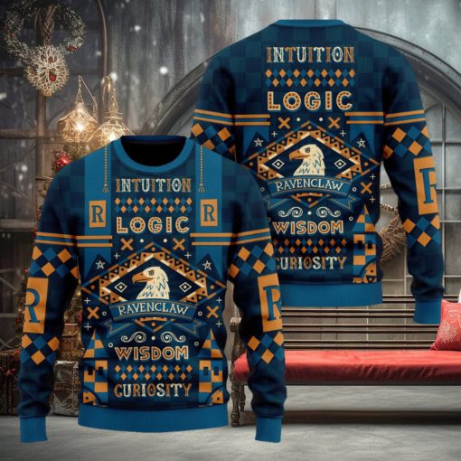 Harry Potter Intuition Logic Ravenclaw Wisdom Curiosity Sweater Christmas