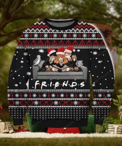 Harry Potter Knitting Pattern 3D Print Ugly Christmas Sweater Perfect Holiday Gift