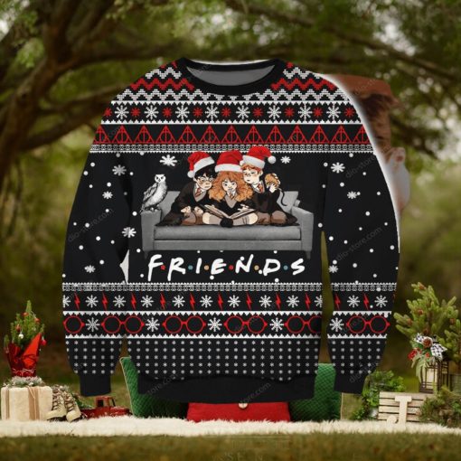Harry Potter Knitting Pattern 3D Print Ugly Christmas Sweater Perfect Holiday Gift