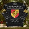 Kid Goku & Shenron Green Ugly Xmas Sweater
