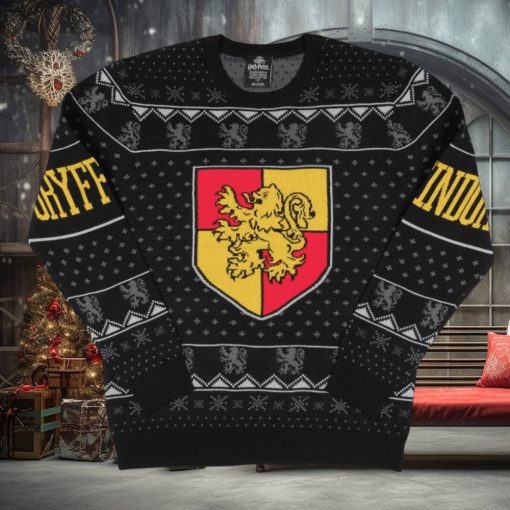Harry Potter Men’s House Crests Ugly Christmas Sweater