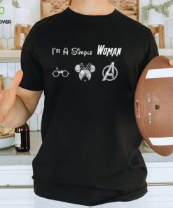 Harry Potter Minnie Avengers Lover Gift Im A Simple Woman Thoodie, sweater, longsleeve, shirt v-neck, t-shirt