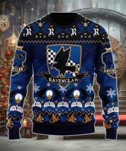 Harry Potter Ravenclaw Christmas Ugly Christmas Sweater Xmas Men And Women Christmas Gift
