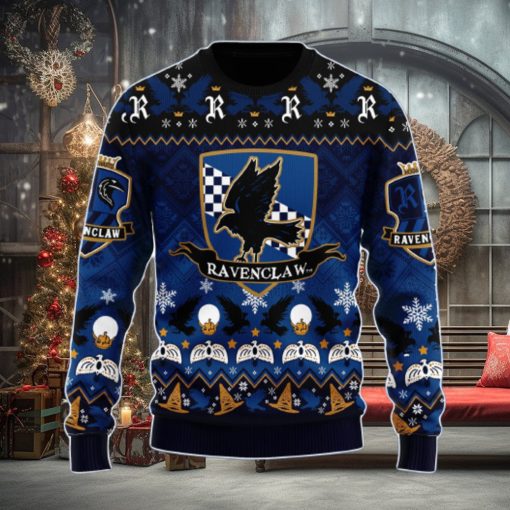 Harry Potter Ravenclaw Christmas Ugly Christmas Sweater Xmas Men And Women Christmas Gift
