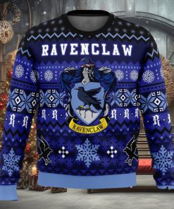 Harry Potter Ravenclaw House 3D Ugly Christmas Sweater Unisex Christmas Sweater For Men And Women